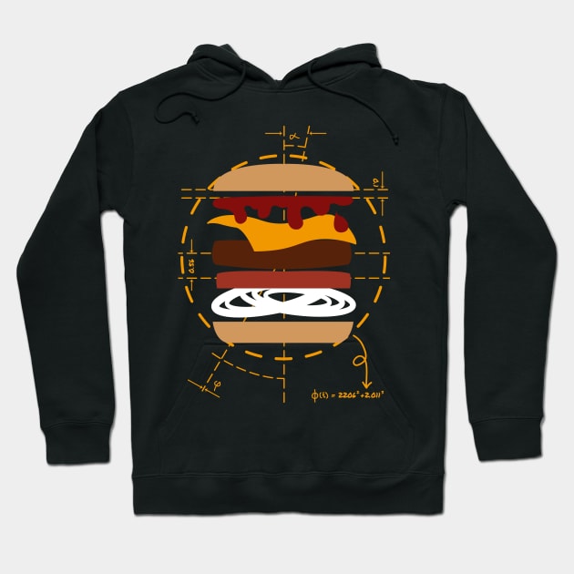 The Vitruvian Burger Hoodie by TeeAgromenaguer